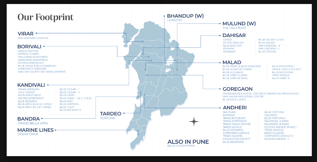 Our Footprint Map